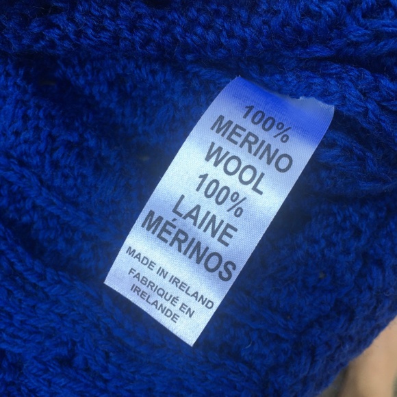 Aran Mor Irish made merino wool sweater sz medium - Picture 4 of 12